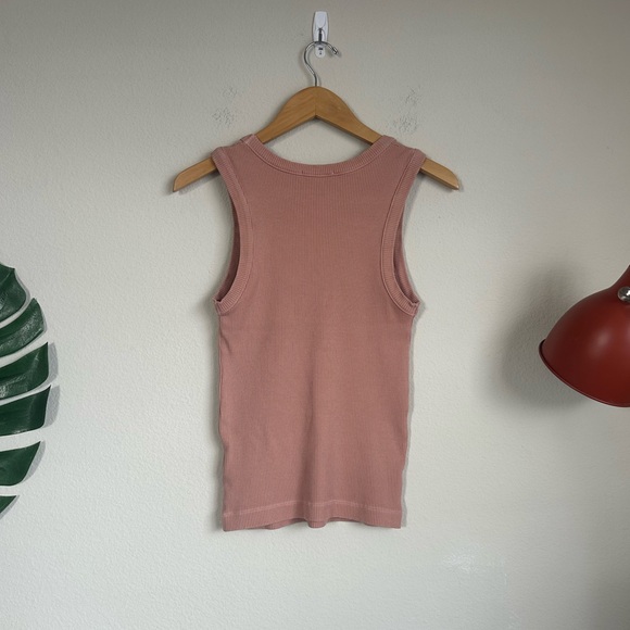 Agolde Poppy Rib Tank - Picture 8 of 8